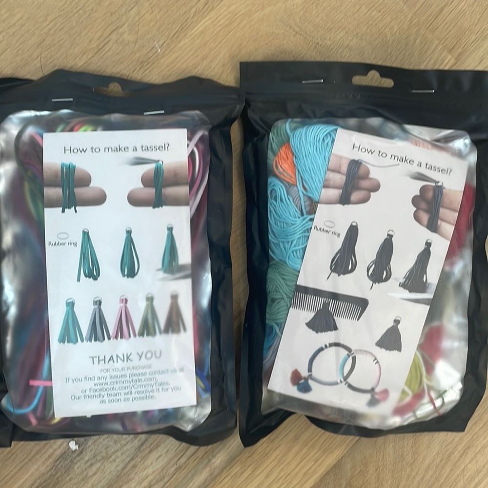 Kids crafts. Great for summer crafting. Make bracelets, tassels and more.